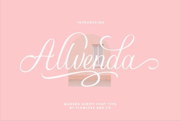Alvenda Font: Elegant Script for Web Design