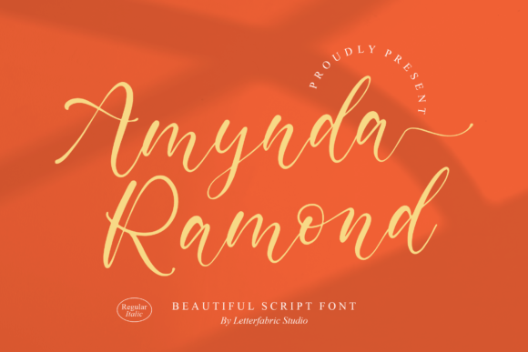 Amynda Ramond: A Beautiful Script Font