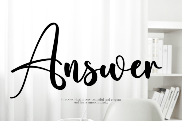 Answer: A Font for Professional Branding
