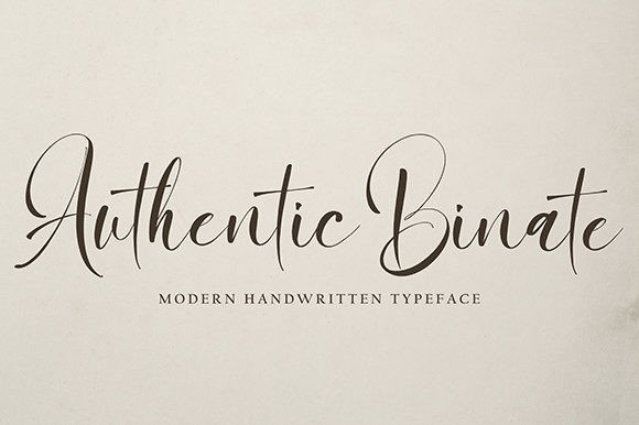 Authentic Binate: A Font for Creative Campaigns