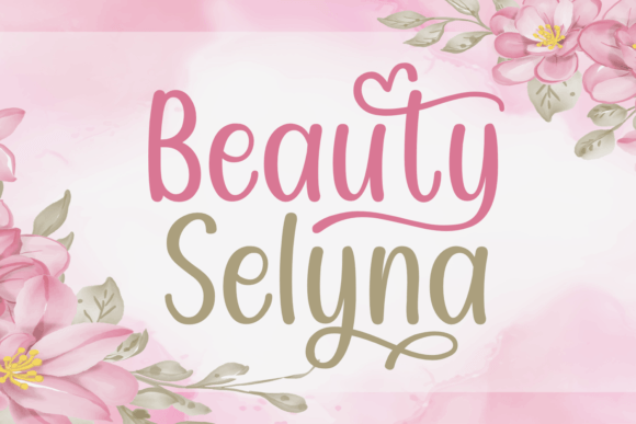Beauty Selyna Font for Elegant Design