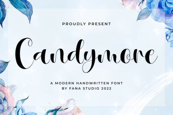 Candymore Font: Elegant Handwritten Style