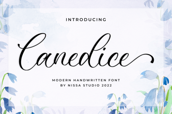 Canedice: A Elegant Handwritten Font