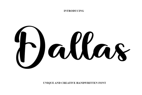 Dallas Font: A Stylish Touch for Your Business