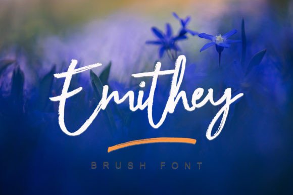 Emithey: A Luxurious Script Font
