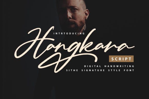 Hangkara: A Elegant Handwritten Font