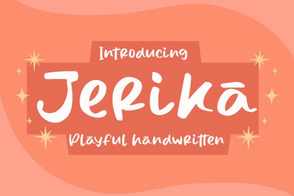 Jerika: A Playful Handwritten Font