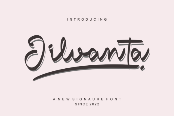 Jilvanta: A Gorgeous Handwritten Font