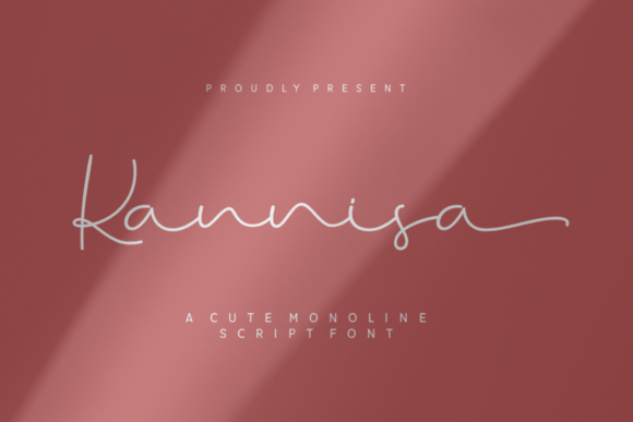 Kannisa: A Dreamy Font for Campaign Design