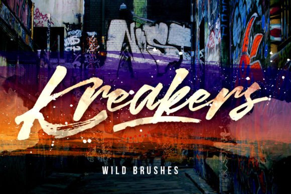 Kreakers: A Hand-Brushed Font for Elegant Design