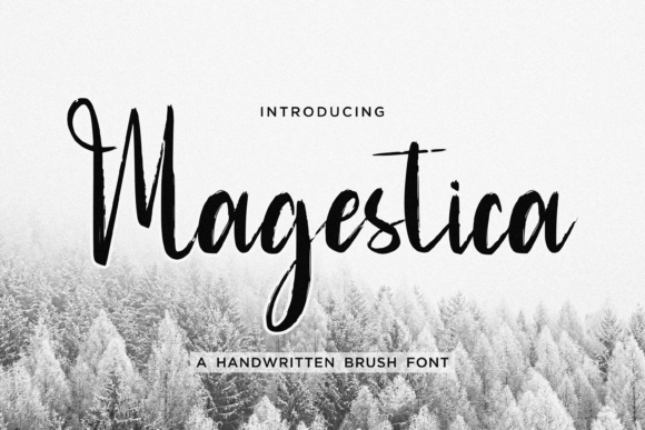 Magestica: A Handwritten Font for Elegant Design