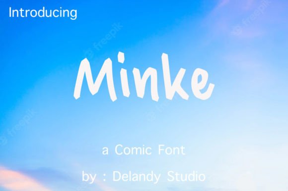 Minke: A Fun Handwritten Font for Creative Projects