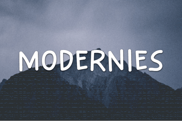 Modernies: A Fun Handwritten Font