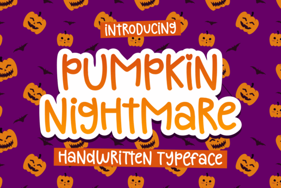 Pumpkin Nightmare Font for Creative Brands