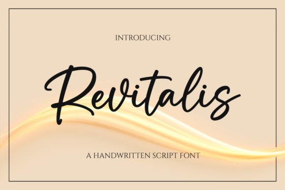 Revitalis: A Timeless Handwritten Font