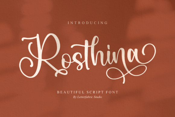Rosthina: A Script Font for Impactful Campaigns