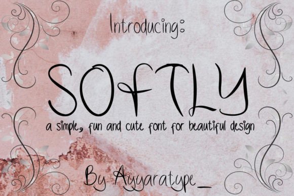 Softly Font: Playful Typography for Web Design