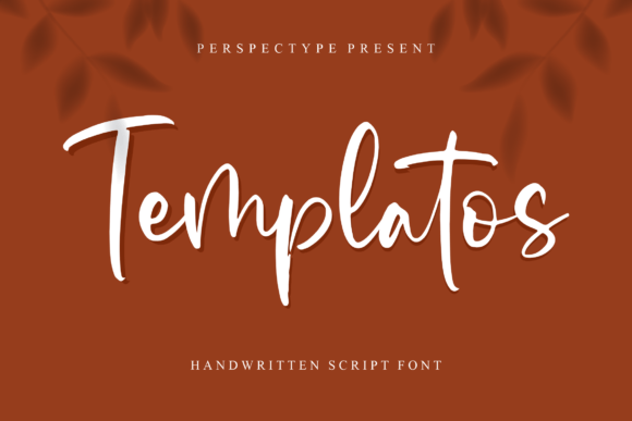 Templatos – Handwritten Script Font