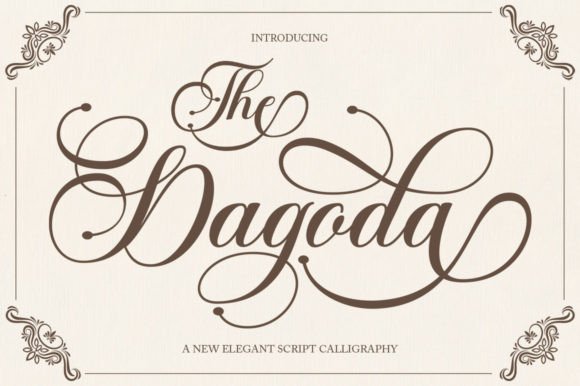 The Dagoda: A Stylish Script Font for Web Design