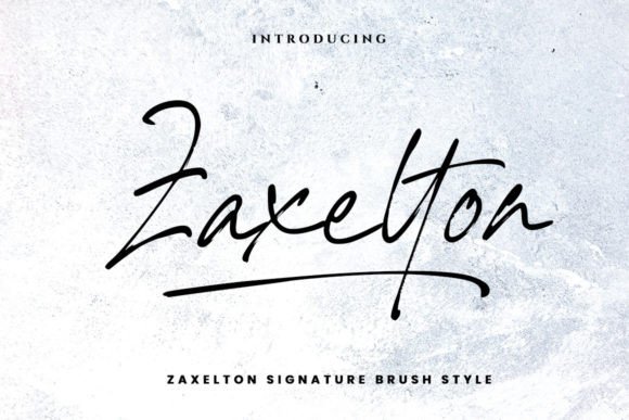 Zaxelton: A Beautiful Font for Your Brand